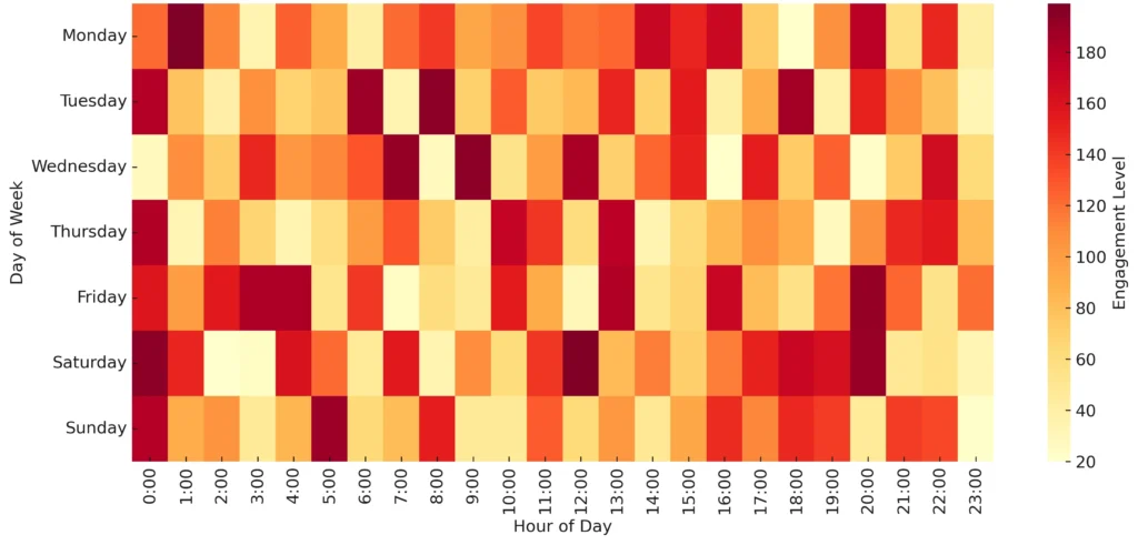 zoho heatmap chart