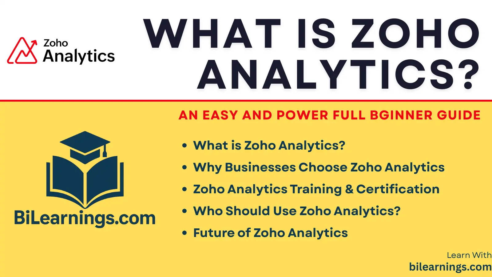 What is Zoho Analytics