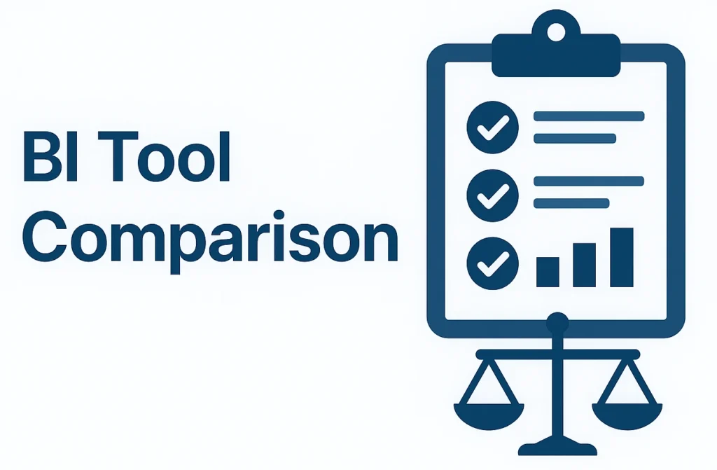 Best BI tools comparison chart for SMEs 2026