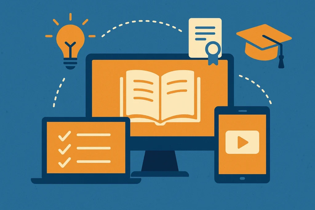 Timeline showing the evolution of Swadeshi SaaS in Education from 2018 to 2025